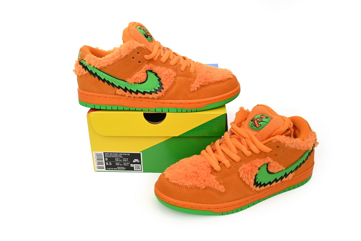 Grateful Dead x Nike SB Dunk Low Pro QS“ Orange Bear