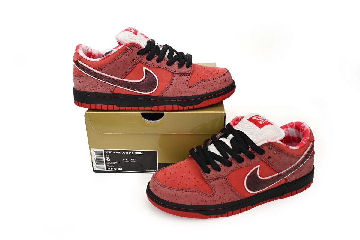 Concepts x Nike SB Dunk LowRed Lobster
